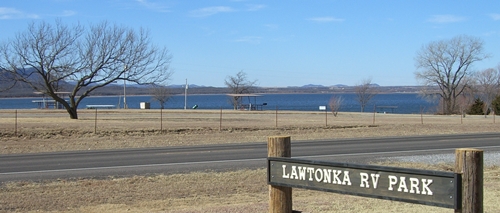 to Lawtonka RV Park at Beautiful Lake Lawtonka